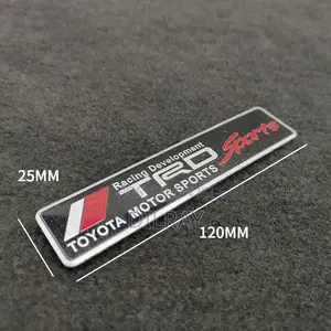 Toyota TRD Logo Emblem Badge