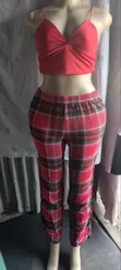 Old Navy Checked Pajama Pants - Women's Size M/L - 2