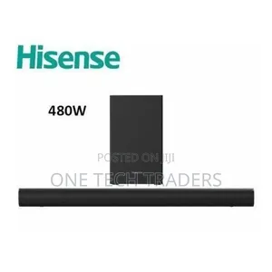 Hisense 480W 3.1 Channel Soundbar isiyo na Waya na Dolby Audio