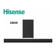 Hisense 480W 3.1 Channel Wireless Soundbar with Dolby Audio - 1