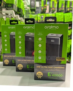 Oraimo Powernova 40000mAh 35W Ultra Fast Charging Power Bank