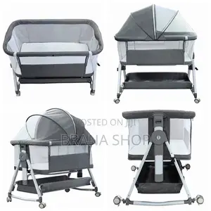 Kitanda Kidogo cha Watoto 3-in-1 cha Kulala Karibu na Kitanda