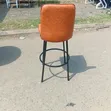 High Leather Kitchen Stools or Bar Chairs for Executive Lounges - 2