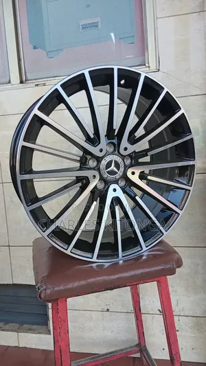 Rims za Mercedes-Benz 19" - Nyeusi Fedha