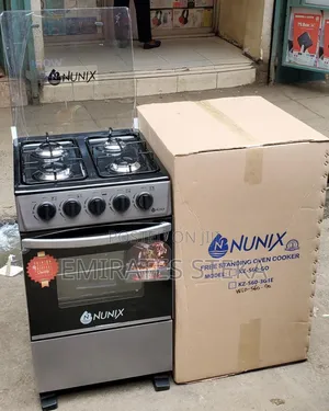 Nunix 50x55cm Jiko la Kusimama la Gesi Kamili