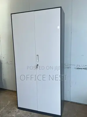 2 Door Office Storage Cabinet With Lock.