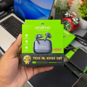 Oraimo SpaceBuds Neo+ ANC Wireless Earbuds - Nyeusi