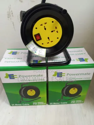 Powermate Heavy Duty 25m Cable Reel na Soketi 3
