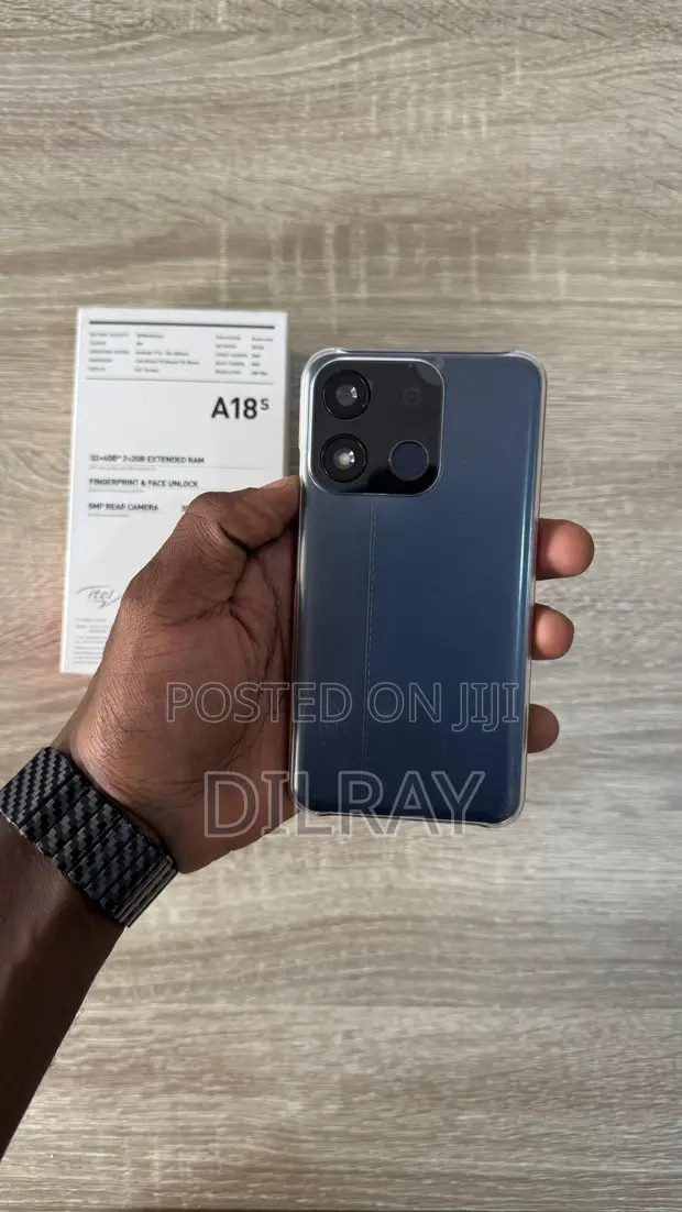Itel A18s 32GB Black - 1