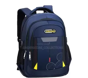 Unisex Blue Waterproof School Backpacks