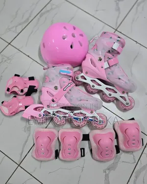 Pink Complete Skate Shoes (Sizes 30-34) with Gear