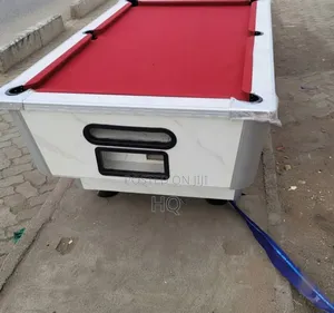 Pool Table Mpya ya 7ft Nyeusi na Marble Slate