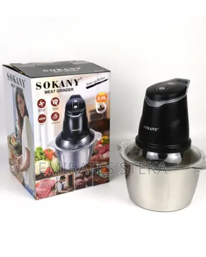 Sokany Food Processor Chopper & Electric Meat Grinder 2L