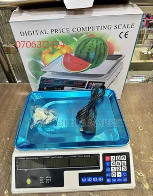 ACS 40 Digital Armless Scale - Mpya Kabisa