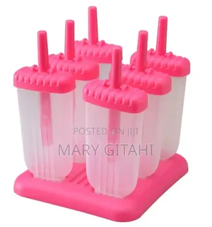 6 Slots Ice Popsicle Mold