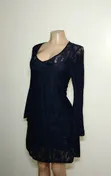 Kanzu ya Lace Nyeusi - Zara - 2