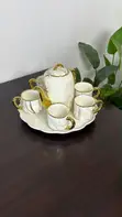 Brown Marble Luxury Tea Set - 3