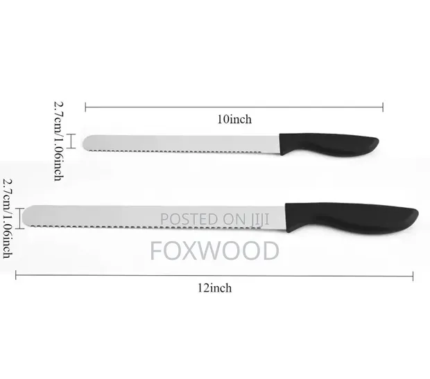 12 Inch Serrated Bread Knife - 1