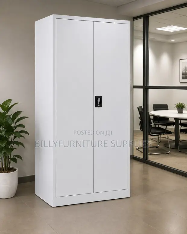 Steel Cabinet with Lockable Doors - 1