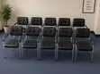 Black Leather Visitor Chair - 2