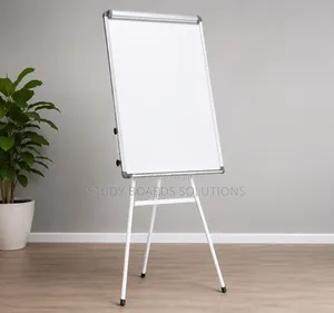 Stendi ya Flipchart Nyeupe Inayoweza Kurekebishwa