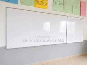 8x4ft Magnetic Whiteboard & 4x4ft Graph Board kwa Shule