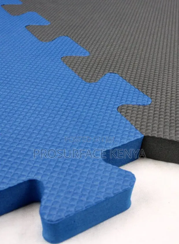 Premium 25mm EVA Gym Flooring Tiles | 1x1M - 1