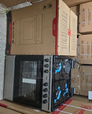 60x60 VON Cooker: 3 Gas + 1 Umeme Standing Cooker