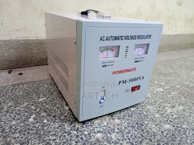 Powermate 5kva PM-5000VA Automatic Voltage Stabilizer - 1