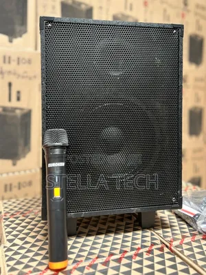 Euroken 8-Inch Rechargeable Trolley Speaker