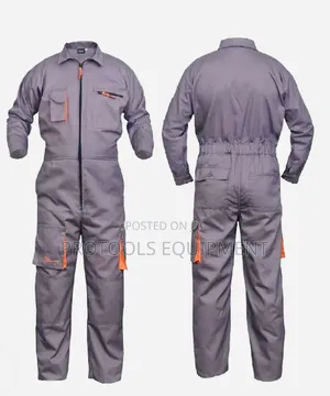 Gray Cargo Overall - No Reflectives