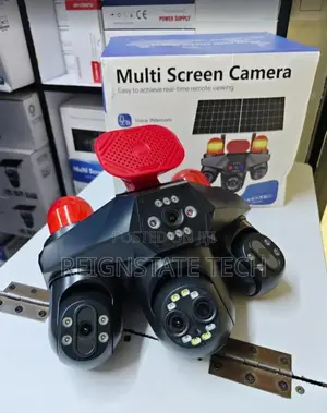 V380Pro 4G Solar PTZ Camera with Siren