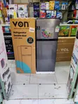 Von 136L Double Door Fridge - VART-19DHS - 2