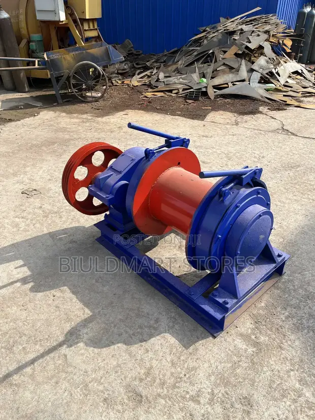 Winch Mpya ya Dizeli ya Silinda Moja ya Heavy Duty - 1