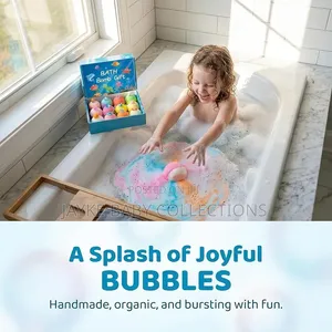 Bath Bombs za Watoto - Seti ya Vipande 8