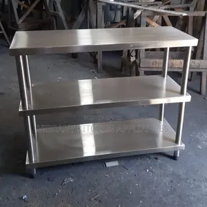 Commercial 3-Tier Stainless Steel Work Table