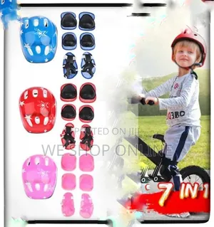 Set ya Helmet na Kinga za Watoto