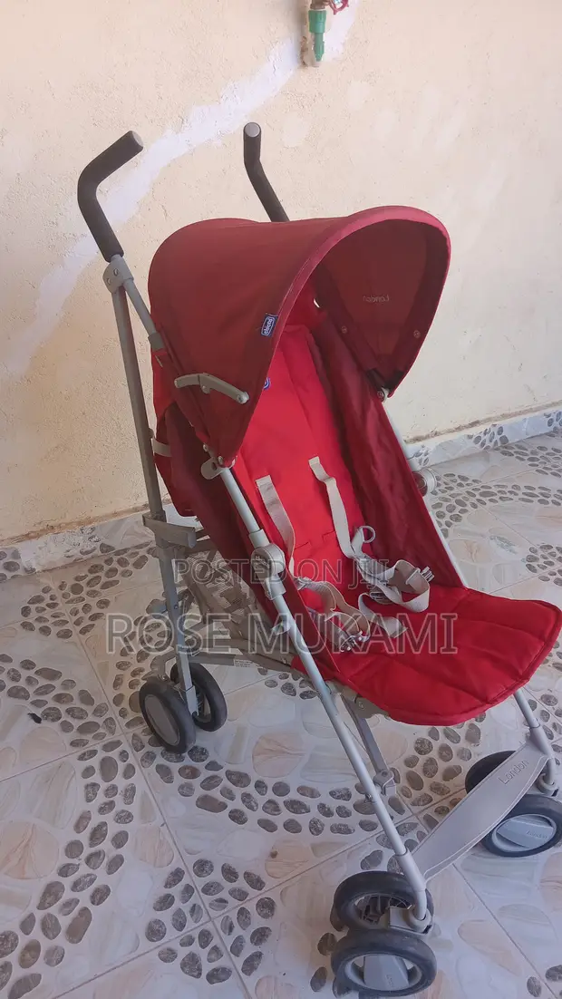 Baby Stroller - Red - 1