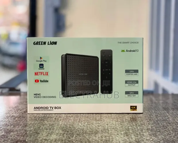 Green Lion Android TV Box 4K - 1