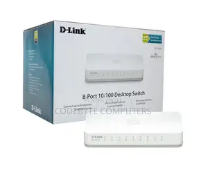 D-Link DES-1008C/B 8-Port Unmanaged Switch