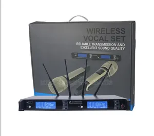 SKM9000 Professional UHF Wireless Microphone 2 Channel System