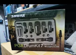 Shure PGADrumKit 7 Mpya Kabisa - Seti ya Mic za Ngoma 7