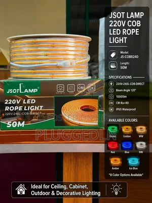 Jsot 220V COB LED Snake Light - 50m Roll