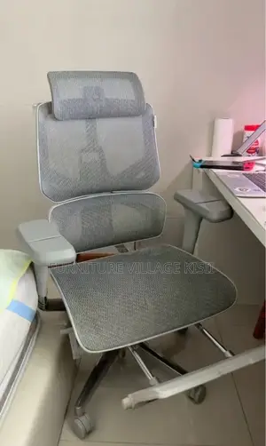 Kiti cha Ofisi cha Mesh cha Orthopedic chenye Footrest