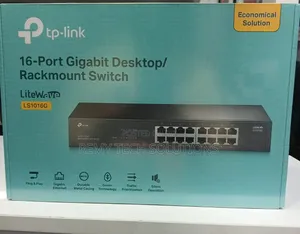 TP-Link 16-Port Gigabit Desktop/Rackmount Switch (TL-SG1016)