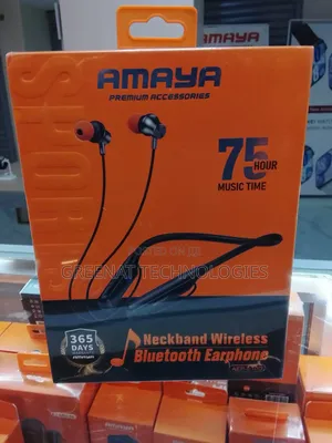 Amaya AEP-E10D Neckband Wireless Bluetooth Earphones