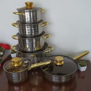 12pc Norbitcon EbEBBERG Aluminium Cookware Set