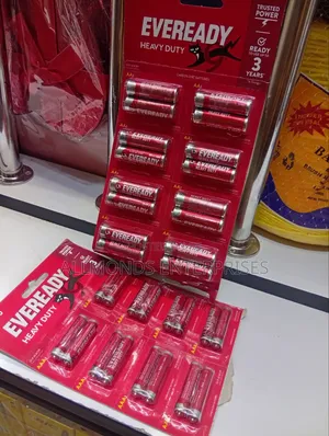 Eveready Triple AAA & Double AA Batteries (1.5v)