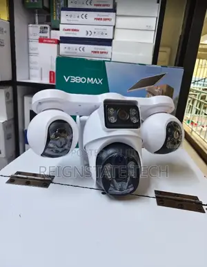 Quad Lens 4G Solar Powered Weatherproof Camera