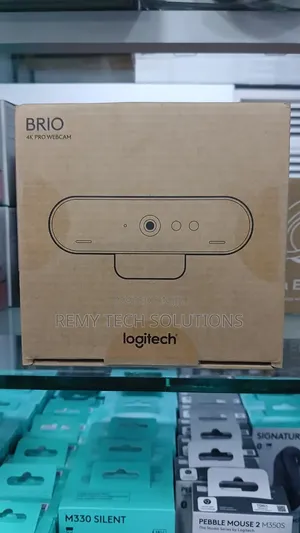 Logitech Brio 4K Pro Webcam - Mpya Kabisa